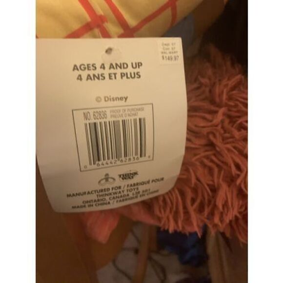 Disney TOY STORY Woody 1995 Promotional Frito/Walmart Thinkway 4ft - Picture 6 of 6